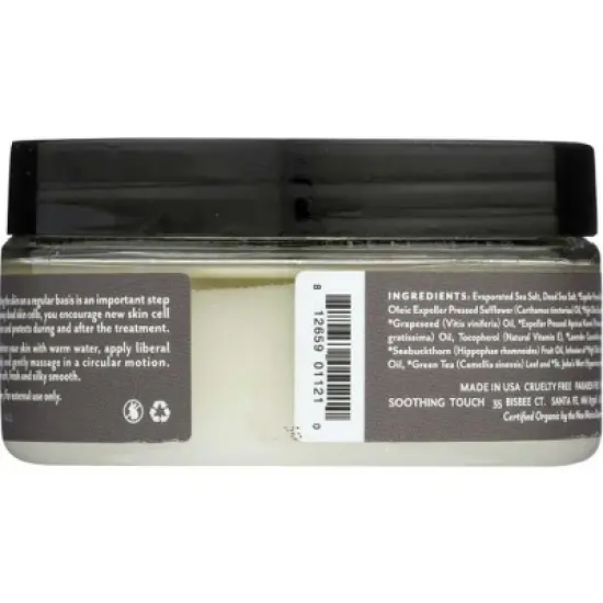 Soothing Touch Lavender Organic Herbal Salt Scrub - 10 oz image {1}