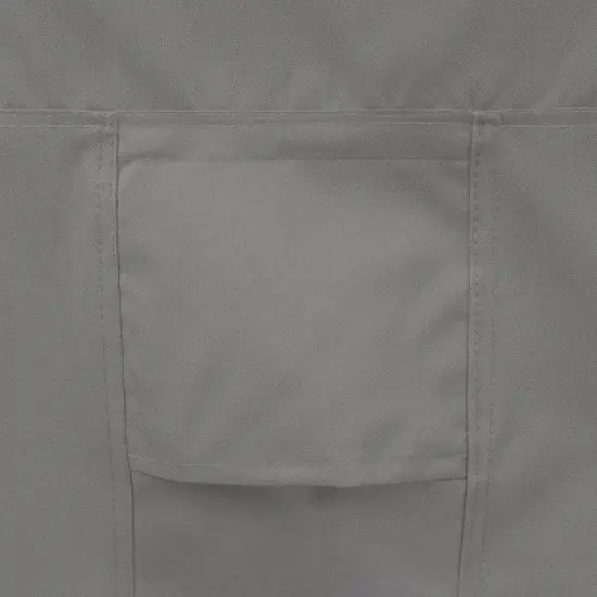 KHOMO GEAR Air Conditioner Cover &ndash; Waterproof Outdoor AC Unit Protector &ndash; Grey &ndash; Heavy Duty, All-Season Protection for Window & Wall-Mounted AC Units image {5}