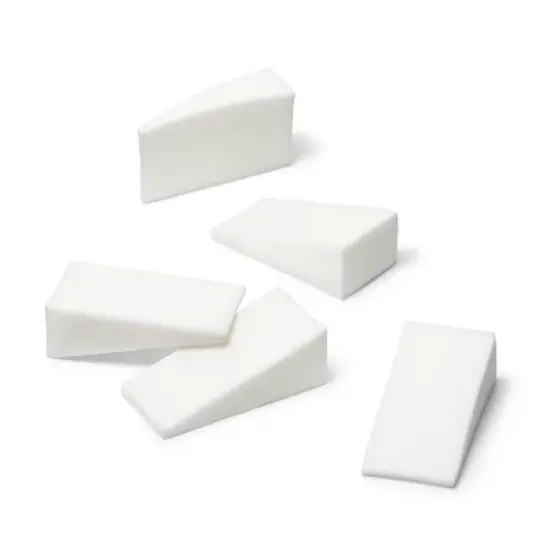Latex Free Foam Cosmetic Wedges - White - 32ct - up&up&trade; image {3}
