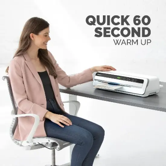 Fellowes Jupiter 125 Thermal & Cold Laminator 12.5" Width White (5746301) image {3}