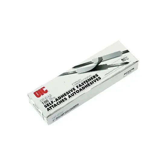 Officemate Self-Adhesive Fasteners 2" Cap 2-3/4" Cntr 100/BX MST 99858 image {3}