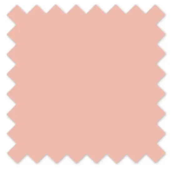  Bacati - Solid Coral Crib/Toddler Bed Skirt image {1}