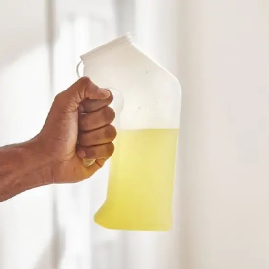 McKesson Male Urinal, Translucent Plastic, 1 qt., 50 Count image {6}