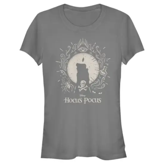 Junior's Disney Hocus Pocus Black Flame Candle T-Shirt image {2}