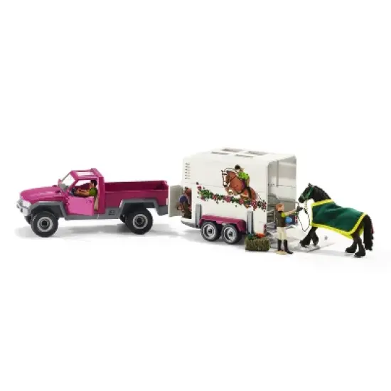 Schleich Truck and Horse Trailer Set image {3}