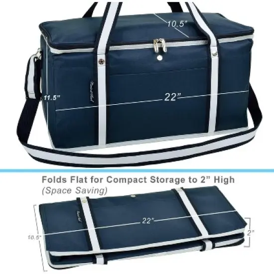 NCAA California Golden Bears Folding Soft Sided Cooler -64 Can image {3}