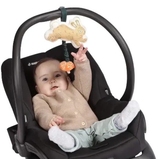 Manhattan Toy Button Bunny Pull Musical Take Along Toy image {7}