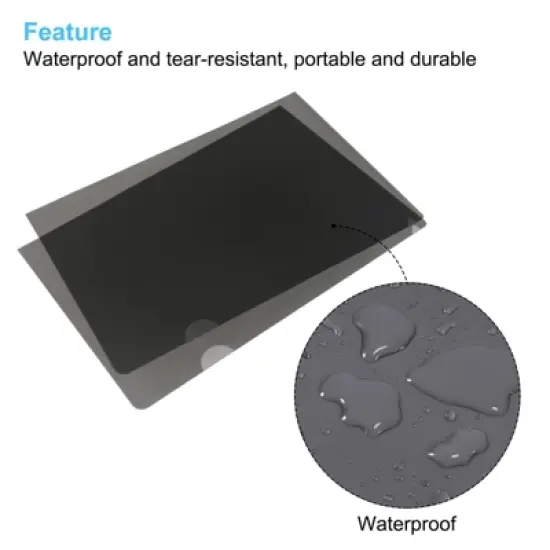 Unique Bargains L-Type A4 Clear Plastic File Folder 24 Pcs image {5}