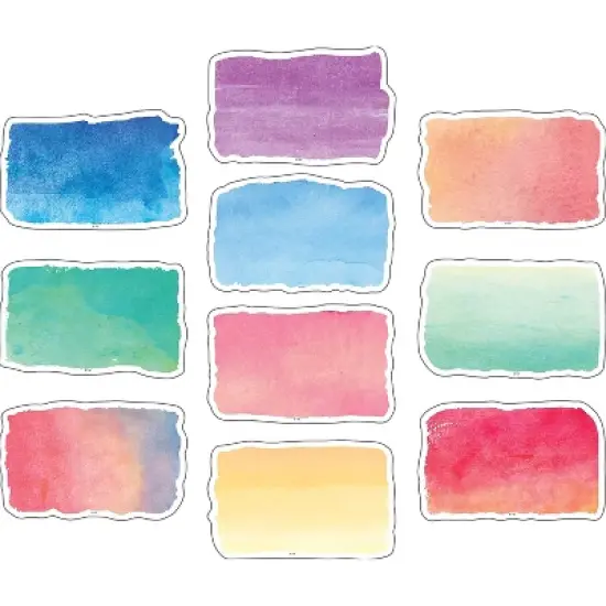 Teacher Created Resources Watercolor Accents 30 Per Pack 3 Packs (TCR8972-3) image {1}