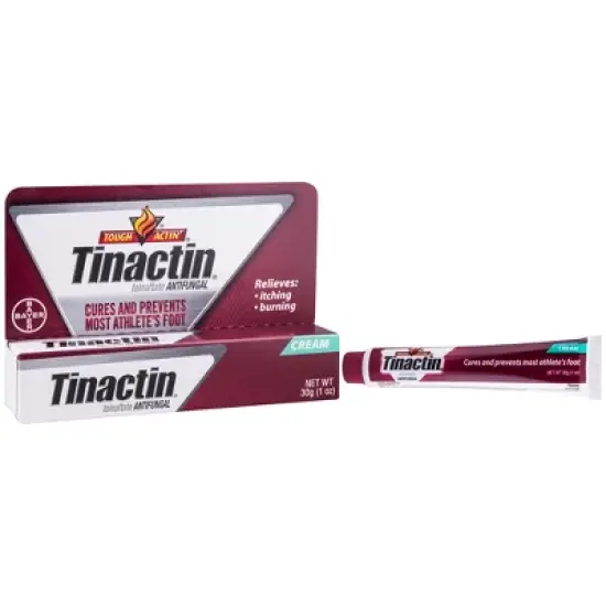 Tinactin Antifungal Cream Tolnaftate Athlete's Foot Treatment - 1oz image {3}