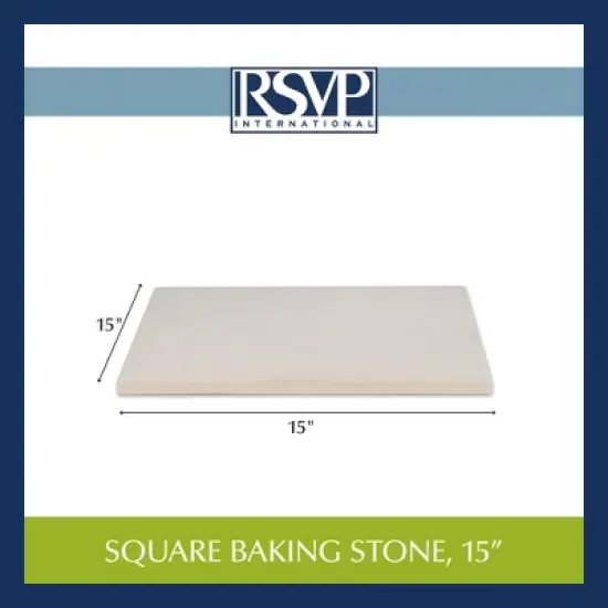 Rsvp Square Baking Stone 15" image {4}