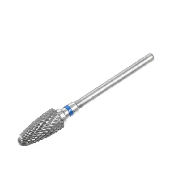 Unique Bargains Nail Drill Bits Set for Acrylic Nails 0.5 Inch Professional Tungsten Nail File Bits Nail Art Tools Blue 1Pcs image {5}