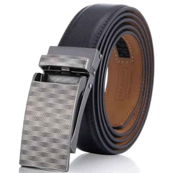 Men's Patchwork Ratchet Belt image {5}