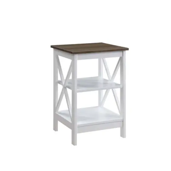 Oxford End Table with Shelves - Breighton Home image {4}