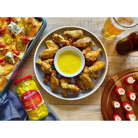 Mezzetta Hot Banana Pepper Rings - 16oz image {3}