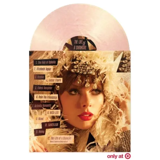 Taylor Swift - The Life of a Showgirl: The Crowd is Your King Edition (Summertime Spritz Pink Shimmer Vinyl, Target Exclusive) image {2}