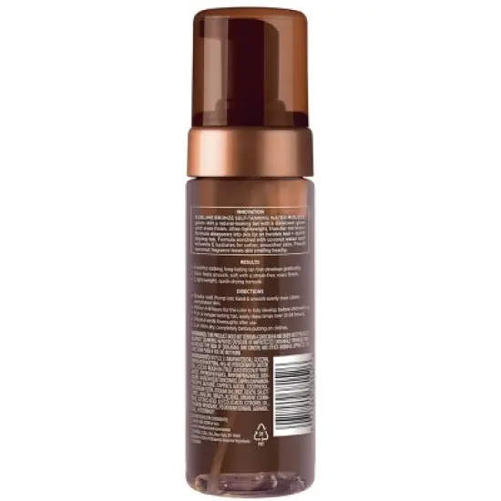 L'Oreal Paris Sublime Bronze Hydrating Self-Tanning Water Mousse - 5 fl oz image {5}
