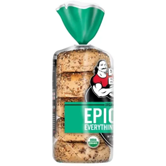 Dave's Killer Bread Epic Everything Organic Bagels - 16.75oz image {12}