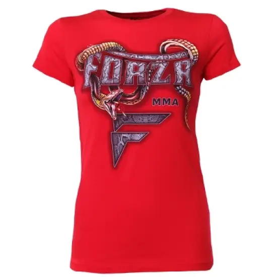 Forza Sports Women's "Slither" T-Shirt - Red image {2}