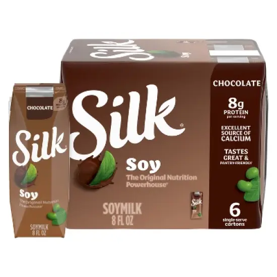 Silk Shelf Stable Non-Dairy Soy Milk image {16}