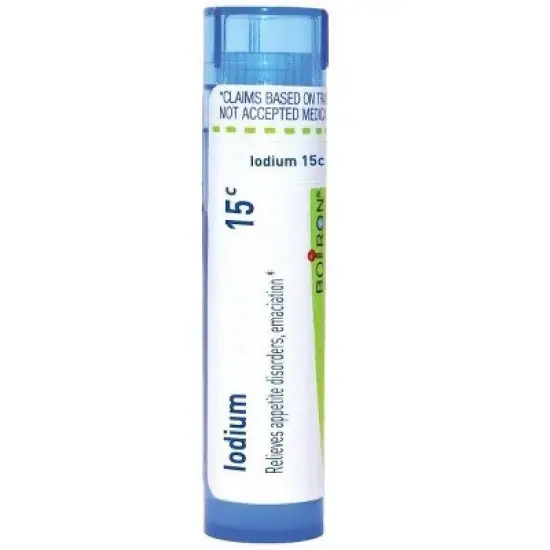 Iodium 15C by Boiron Homeopathic Single Medicine For Digestive  -  80 Pellet image {10}