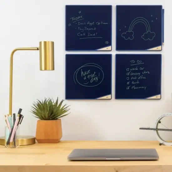 Boogie Board VersaTiles Reusable Memo Board - Blue image {3}