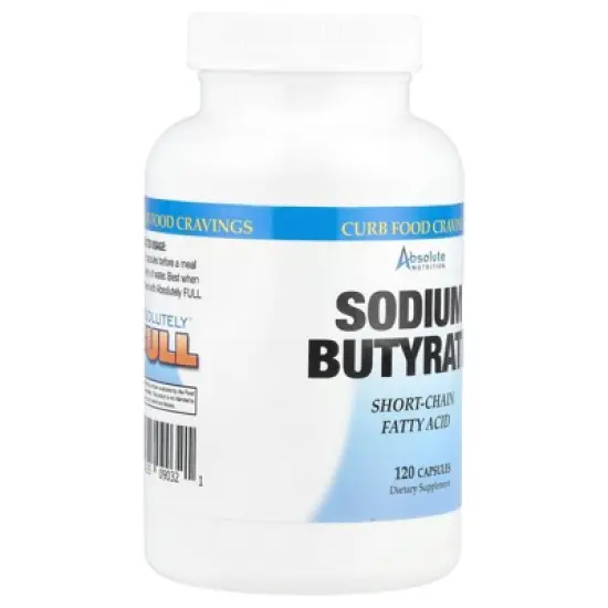 Absolute Nutrition Sodium Butyrate, 120 Capsules image {3}