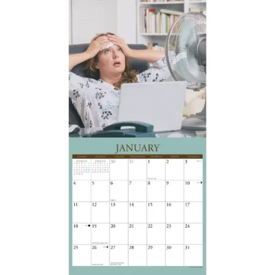 Willow Creek Press 2026 Only Fans Wall Calendar image {2}
