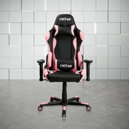 Ergonomic High Back Racer Style PC Gaming Chair - Techni Sport image {4}