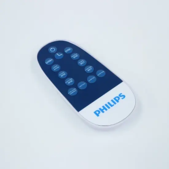 Philips 7.5' Lit Balsam Teardrop Bicolor Multi Function Twinkle Led Lights Autoconnect Foot Pedal with Remote Control image {4}