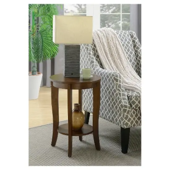 American Heritage Round End Table - Breighton Home image {2}