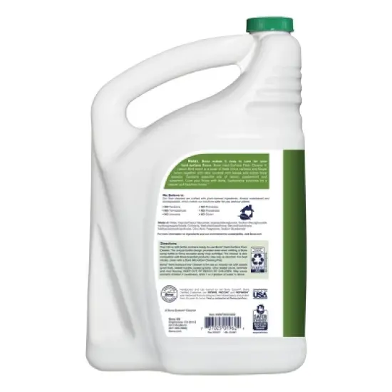 Bona Lemon Mint Cleaning Products Mop Refill Multi Surface All Purpose Floor Cleaner - 128oz image {5}