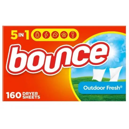 Bounce Outdoor Fresh Fabric Softener Dryer Sheets image {11}