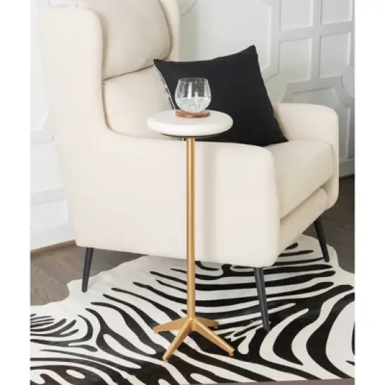 Elzie Side Table White - Powell Company image {2}