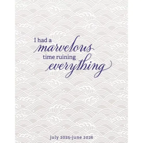 Willow Creek Press Marvelous Time Academic July 2025 - June 2026 7.5"x9.5" Booklet Monthly Planner image {5}