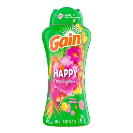 Gain Fireworks Laundry Beads - Happy - 24oz image {1}