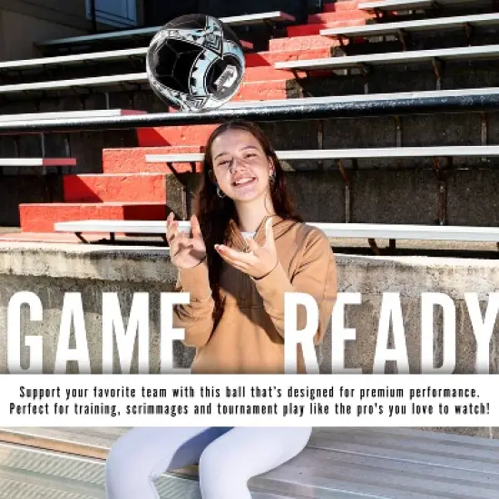 MLS Minnesota United Size 5 Soccer Ball: Rubber Bladder, image {3}