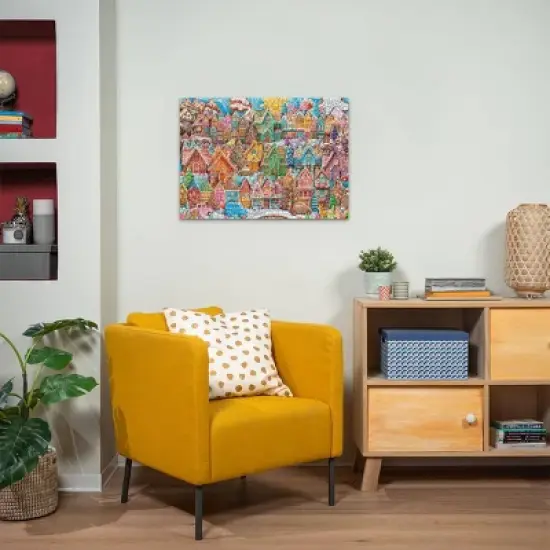 Ravensburger Christmas Cookie Village Jigsaw Puzzle - 1000pc: Cardboard, Kids & Holidays Theme image {2}