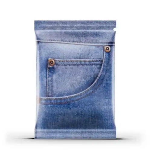 A Little Discretion, Please | Individually Wrapped Flushable Wipes Discreet Unmarked Packaging | Unscented image {7}