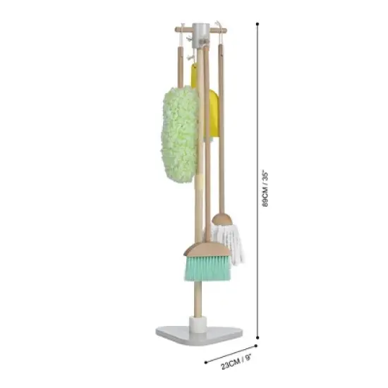 Teamson Kids Little Helper Cleaning Play Set With 6 Accessories Multi TK-W00005 image {4}