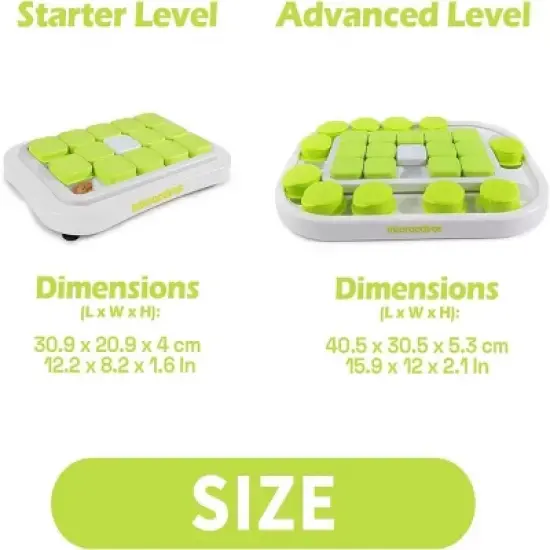 Allforpaws Interactives Dog Puzzle Toys Mentally Stimulating Treat Dispenser for Training image {8}