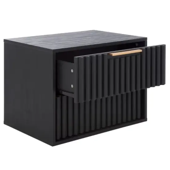 Lylia 2 Drawer Floating Nightstand - NST9615 - Safavieh image {2}