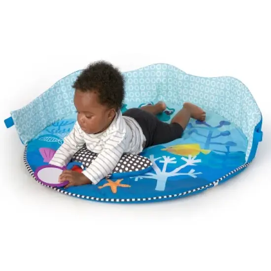 Baby Einstein Neptune Under The Sea Lights And Sounds Activity Gym And Play Mat image {4}