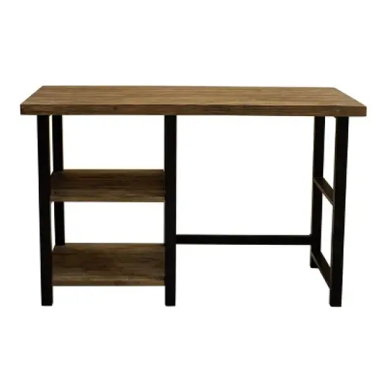 Pomona Metal and Solid Wood Desk - Alaterre Furniture image {10}