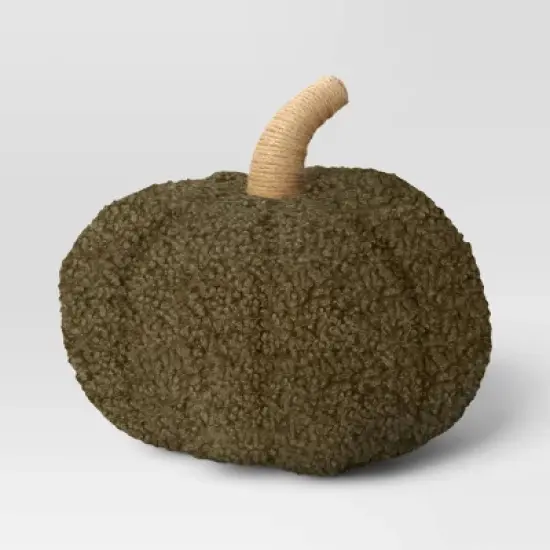 Teddy Boucle Shaped Pumpkin - Threshold&trade; image {4}