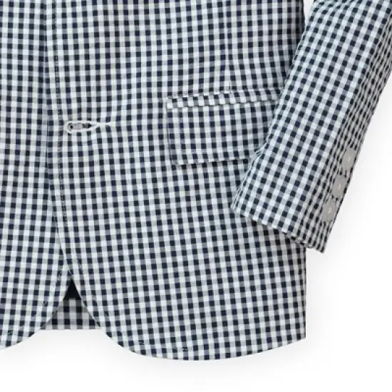 Hope & Henry Boys' Seersucker Suit Jacket, Toddler image {2}