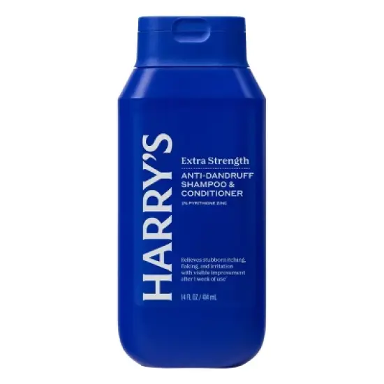Harry's Men's Extra-Strength Anti-Dandruff 2-in-1 Shampoo and Conditioner - 14 fl oz image {8}