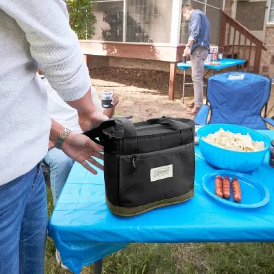 Coleman Outlander 14qt Soft Cooler Tote - Black image {5}