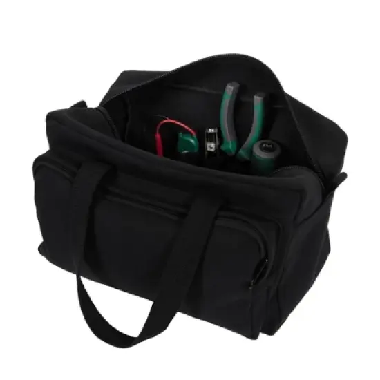 Stansport Cotton Canvas Tool Bag - Black image {2}