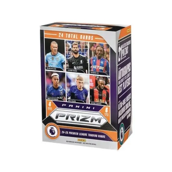 2024-25 Panini Prizm Premier League Soccer Trading Card Blaster Box image {3}